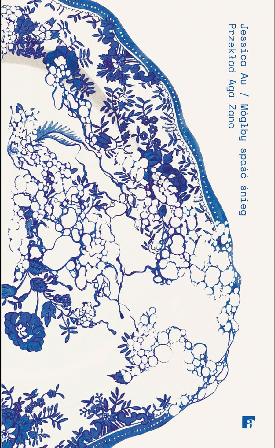 okładka książki abstrakcyjny obraz z motywami roślinnymi